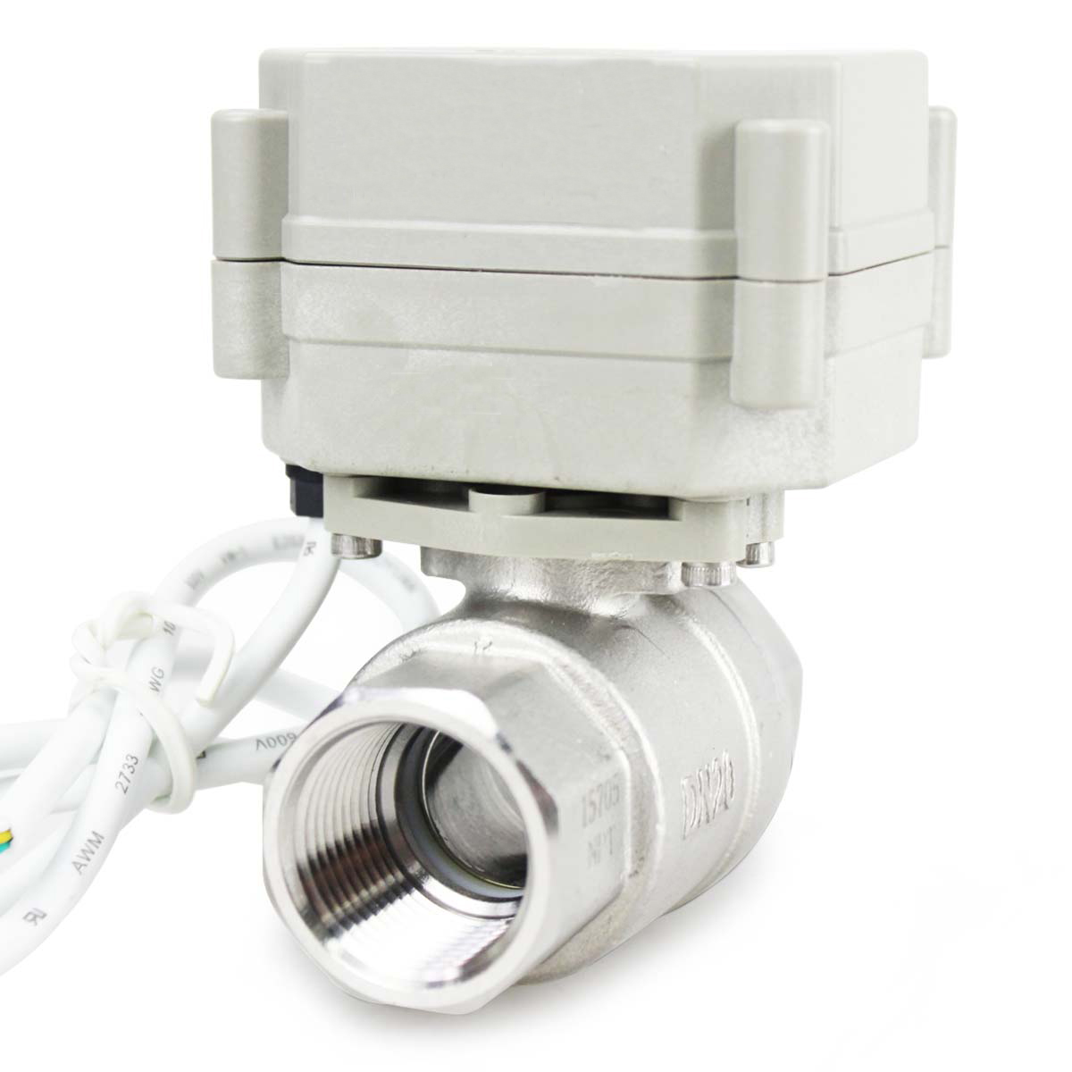 Stainless Wire Ss316 - SS316 DN15-DN32 DC24V 2-Wege Vollbohr-Motorisiertes Kugelventil
